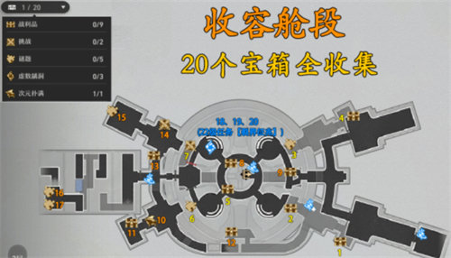 崩坏星穹铁道黑塔收容舱段全宝箱在哪 崩坏星穹铁道黑塔收容舱段全宝箱收集攻略