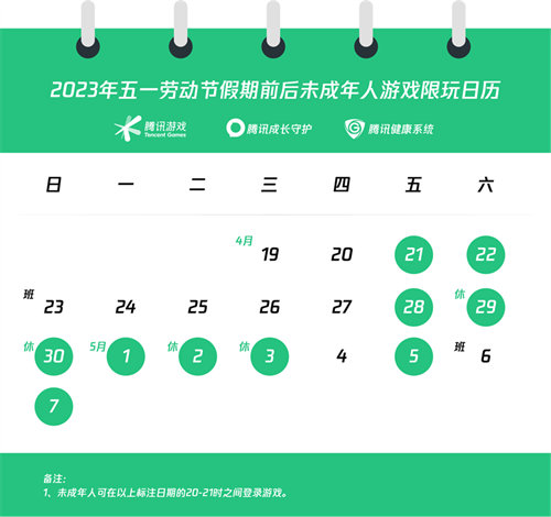 王者荣耀五一劳动节未成年可以玩多久 王者荣耀五一劳动节未成年游戏时间详情介绍