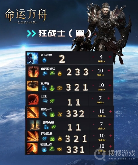《命运方舟》国服全职业加点方法