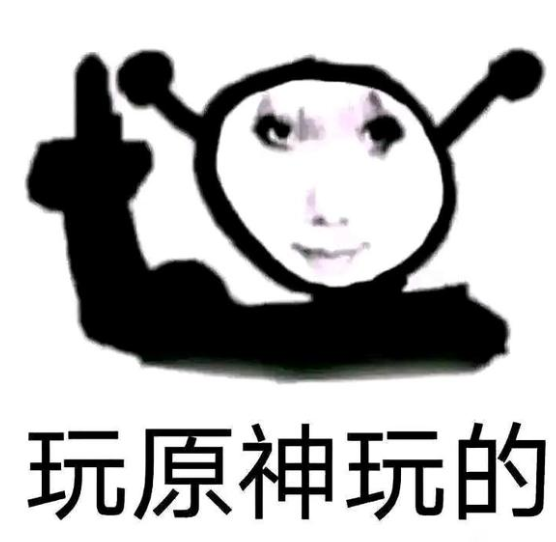 玩原神玩的是什么梗