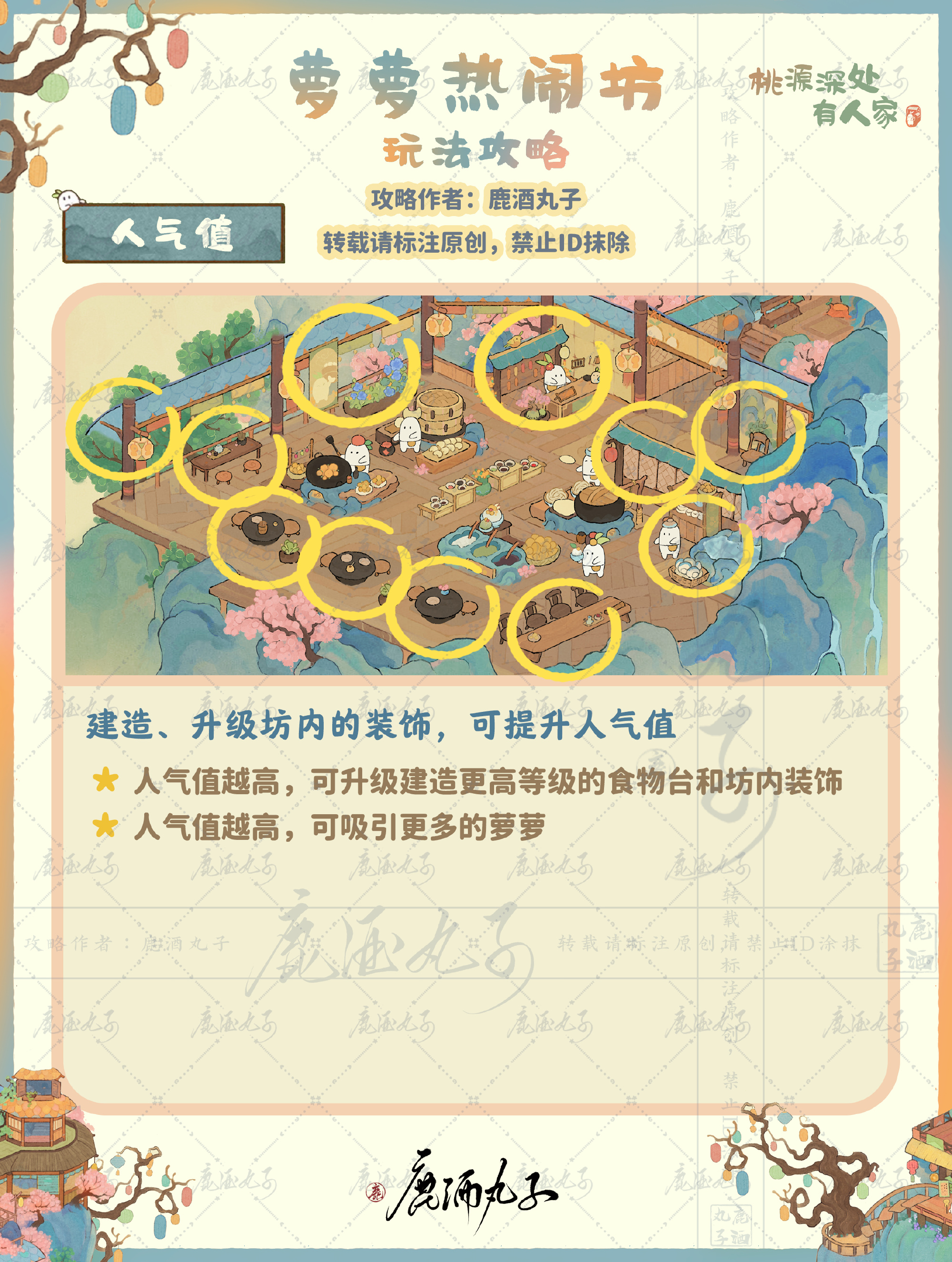 《桃源深处有人家》果果热闹坊玩法攻略