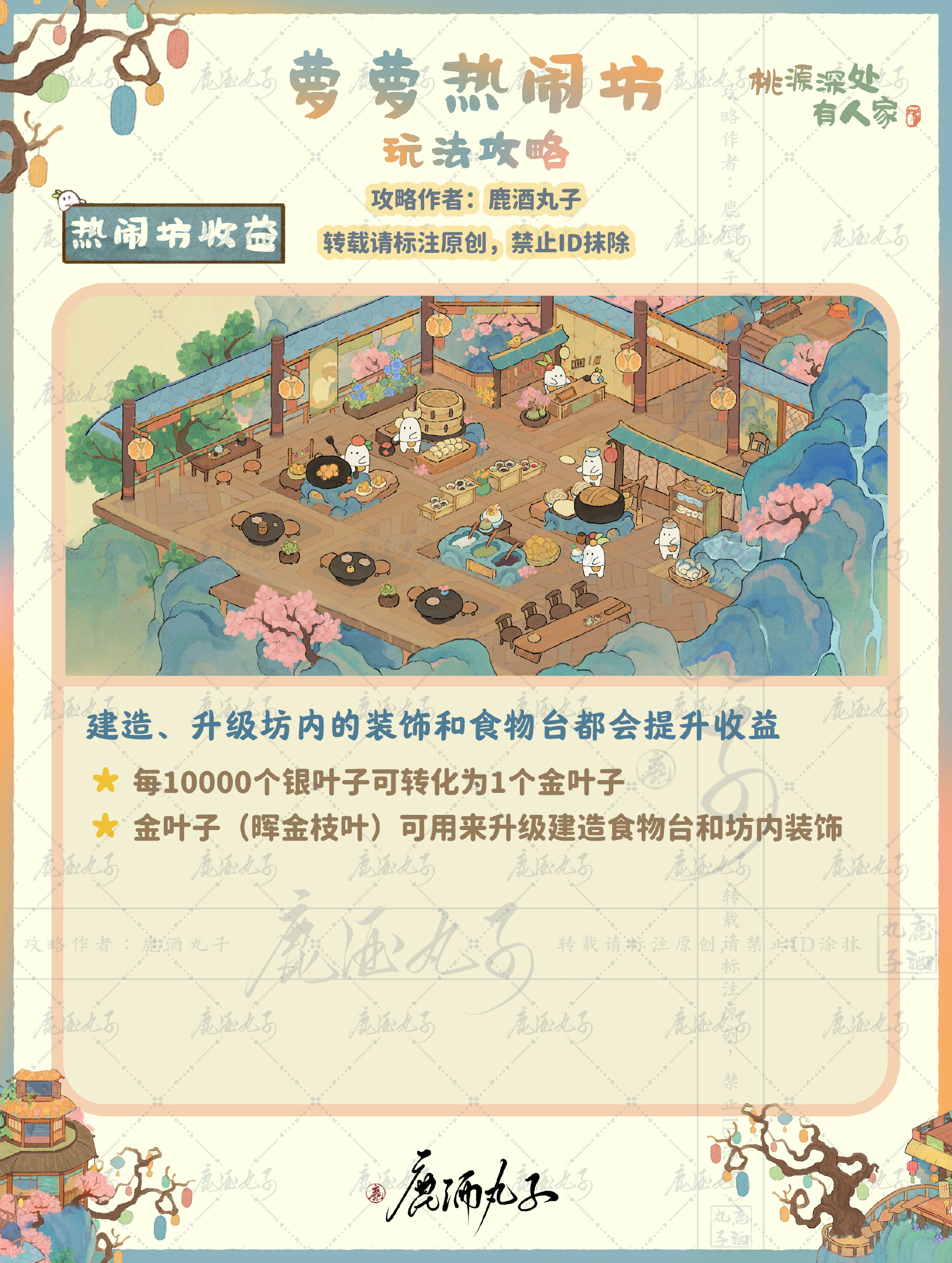 《桃源深处有人家》果果热闹坊玩法攻略