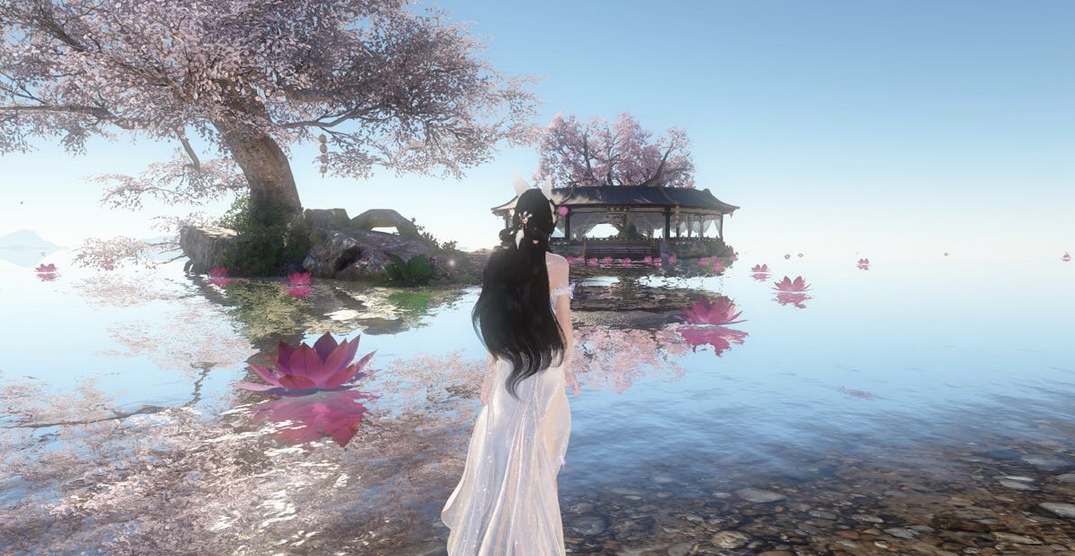 《逆水寒手游》镜湖探索任务流程