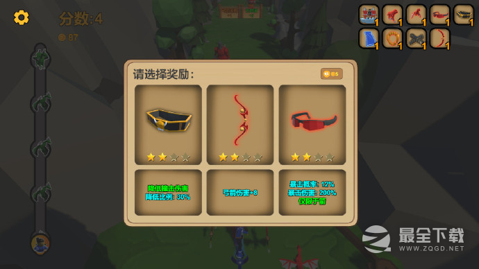 轻度rogue游戏箭箭剑现已在Steam上免费推出