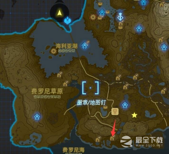塞尔达传说王国之泪科莫莱海滩洞窟位置介绍