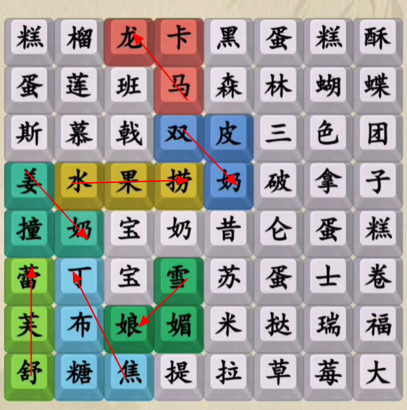 就你会玩文字找甜品攻略