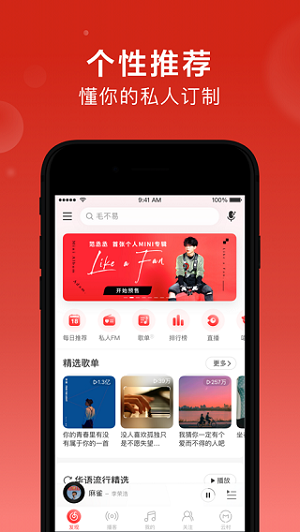 网易云音乐摸鱼计算器版本截图