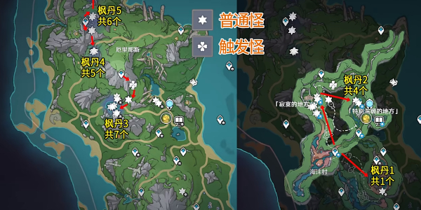 原神隙间之核收集攻略