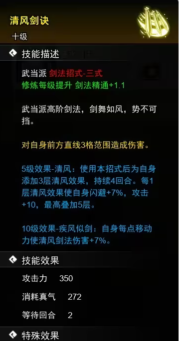 逸剑风云决剑法武学学习方法