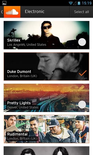 SoundCloud截图