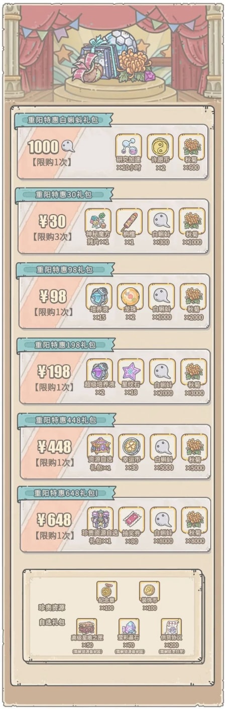 《最强蜗牛》重阳活动汇总2023