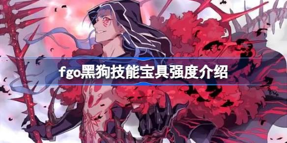 fgo黑狗技能宝具怎么样 fgo黑狗技能宝具强度介绍