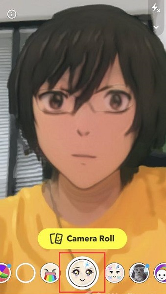 snapchat anime style滤镜app