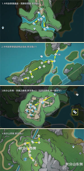 原神4.3茉洁草在哪里采集