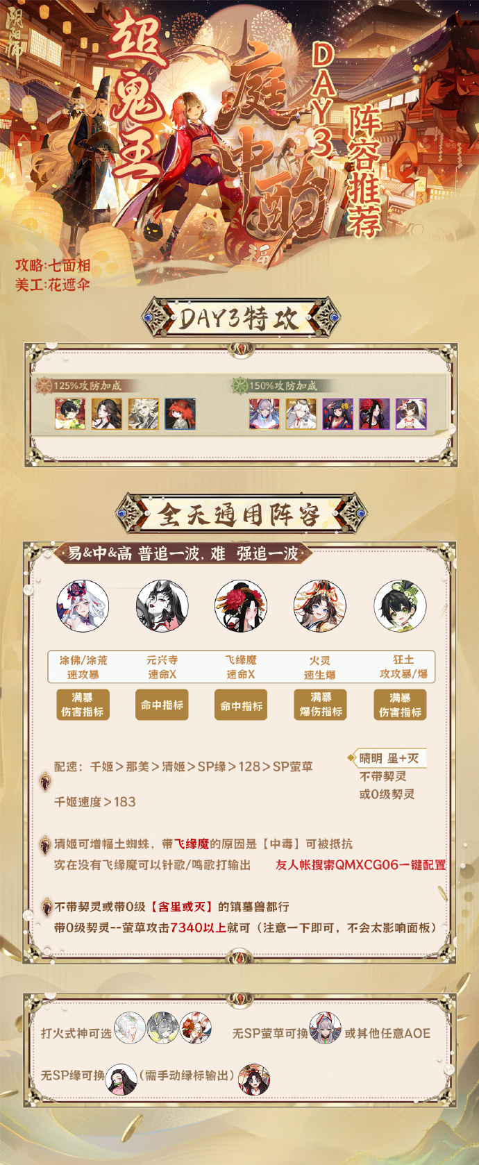 <></a>阴阳师超鬼王DAY3阵容搭配攻略