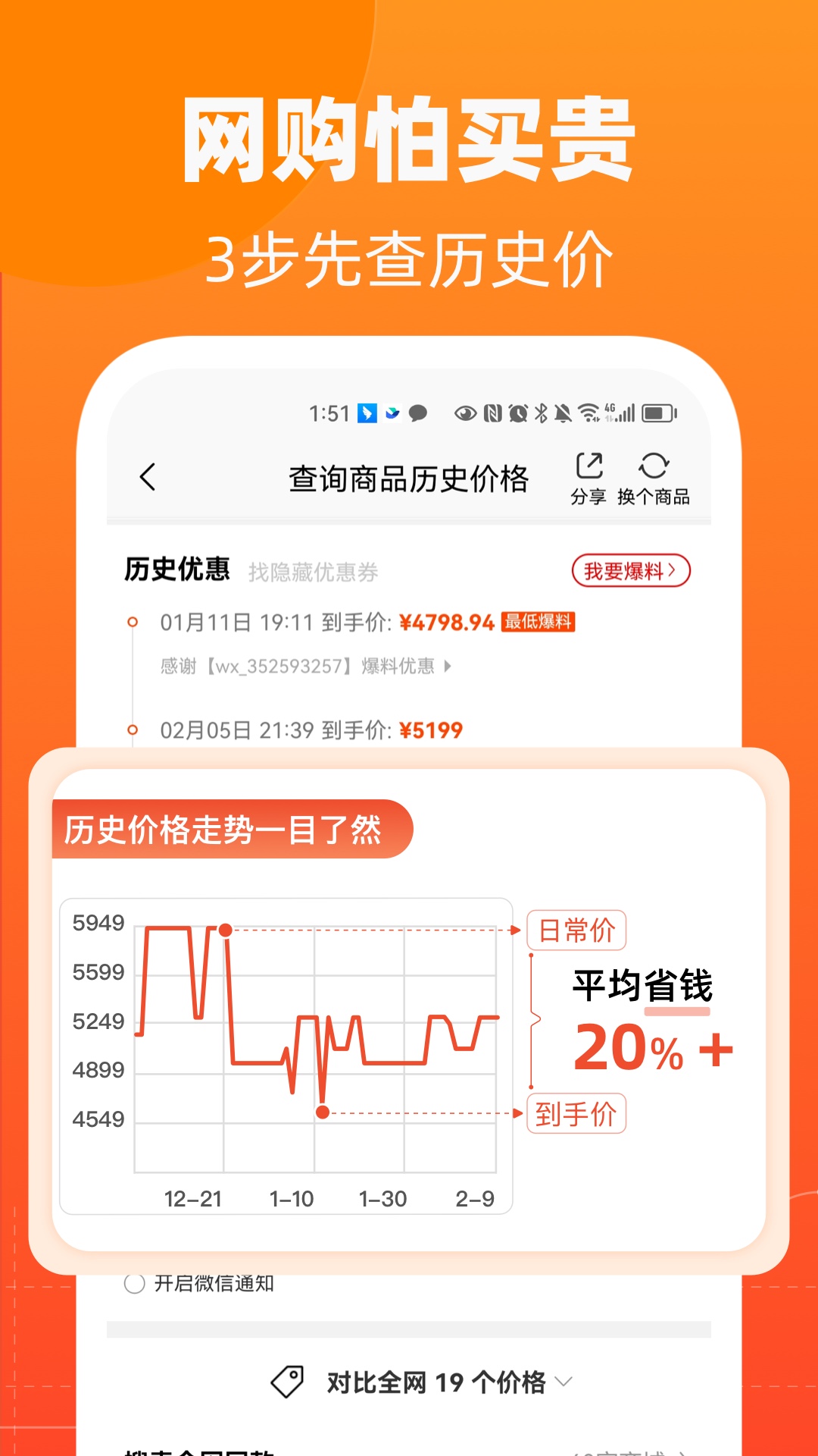 慢慢买比价网截图