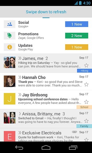 gmail邮箱截图