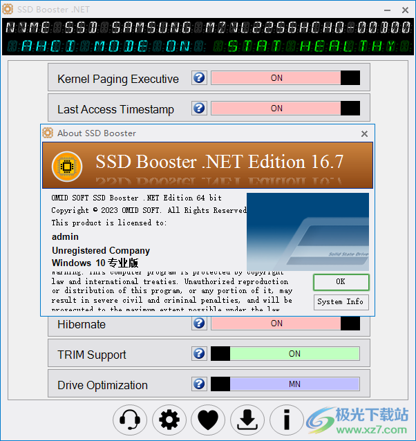 SSD Booster .NET(SSD固态硬盘加速优化)