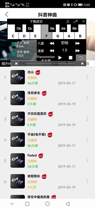 PISER钢琴助手截图