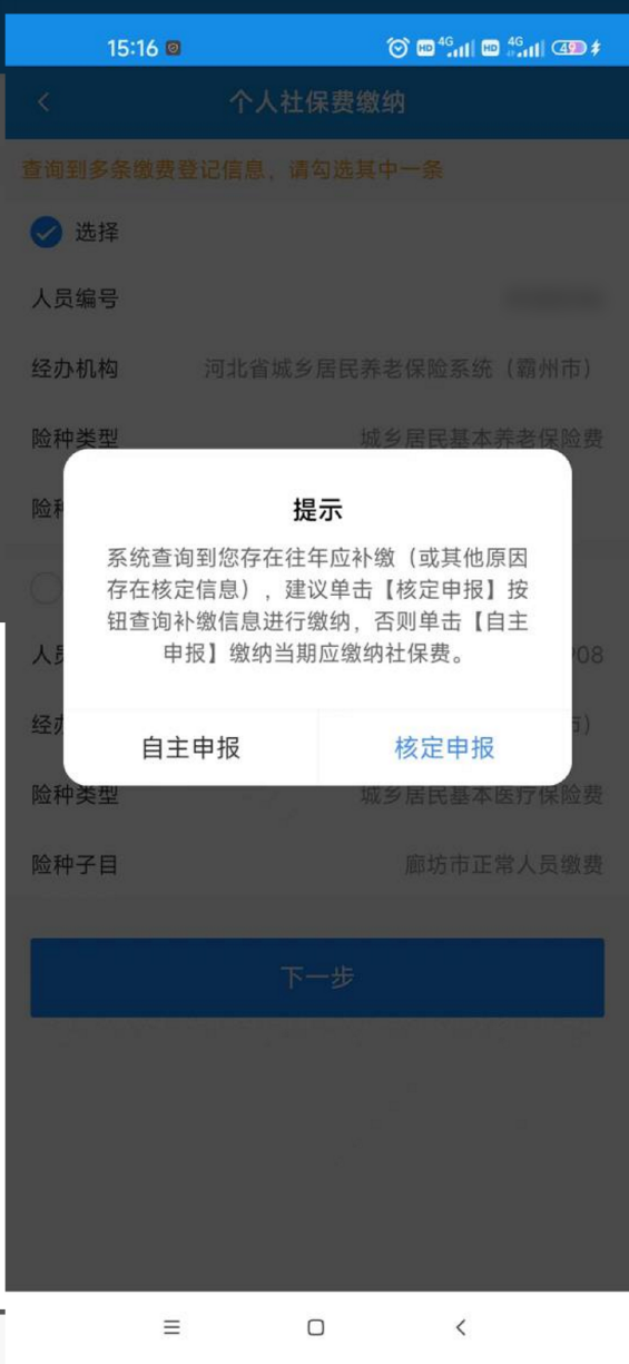 河北税务app社保缴费流程