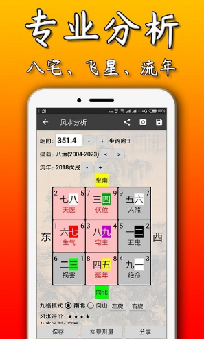 3D羅盤指南針風(fēng)水羅盤