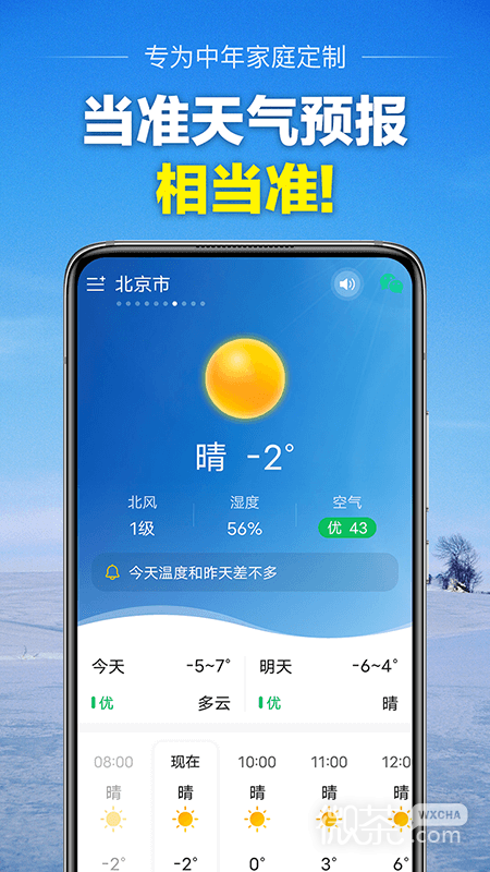 當(dāng)準(zhǔn)天氣