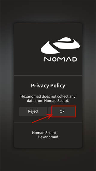 Nomad Sculpt设置中文方法