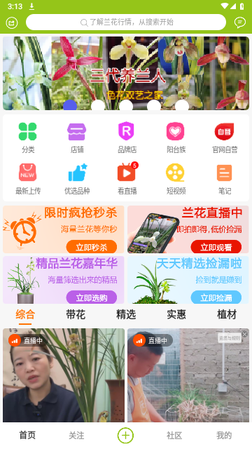 中国兰花交易网客户端