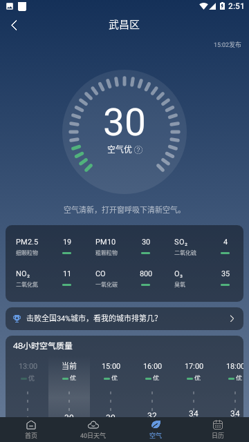 阳阳天气预报免费版