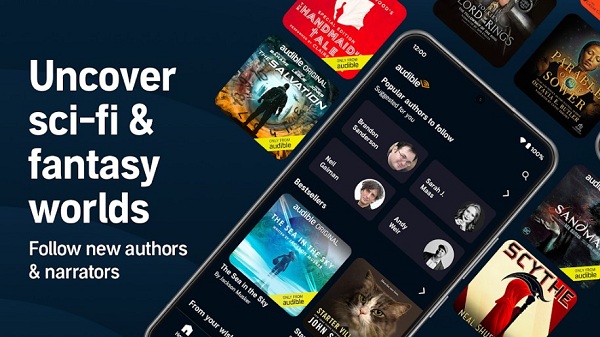 亚马逊有声读物(audible)截图