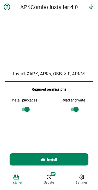 APKcombo installer截图