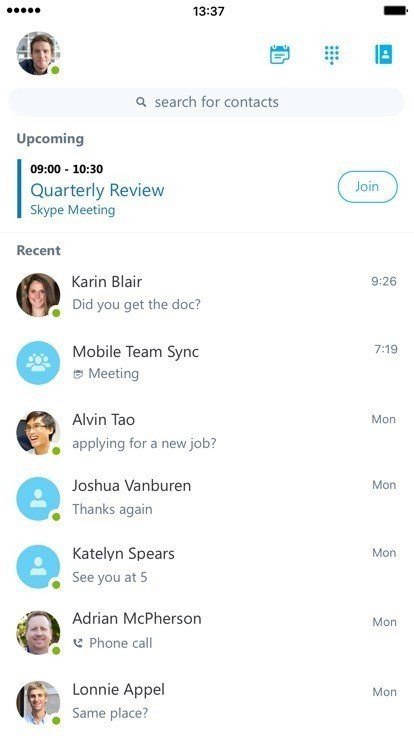skype app