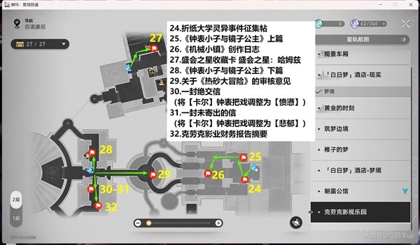崩坏星穹铁道2.1匹诺康尼新增书籍收集攻略大全