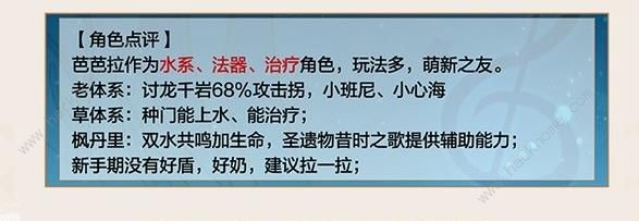 原神4.5芭芭拉培养一图流攻略 4.5芭芭拉怎么配队出装