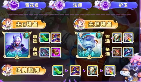 云顶之弈拉露恩72搭配攻略