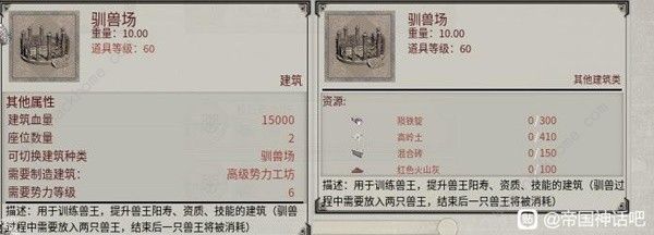 帝国神话兽王怎么培养 兽王养成思路