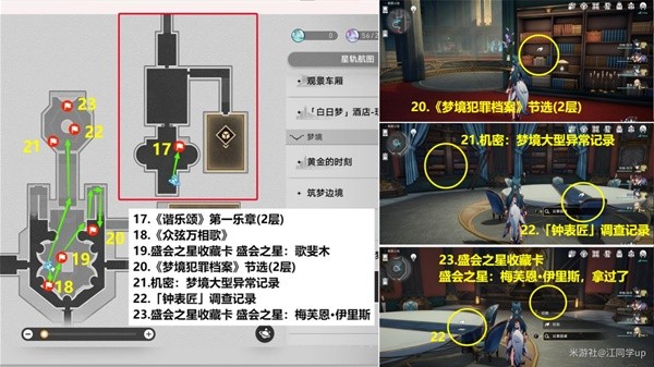 崩坏星穹铁道2.1匹诺康尼新增书籍收集攻略大全