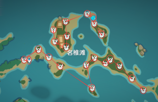 原神血斛采集路线攻略