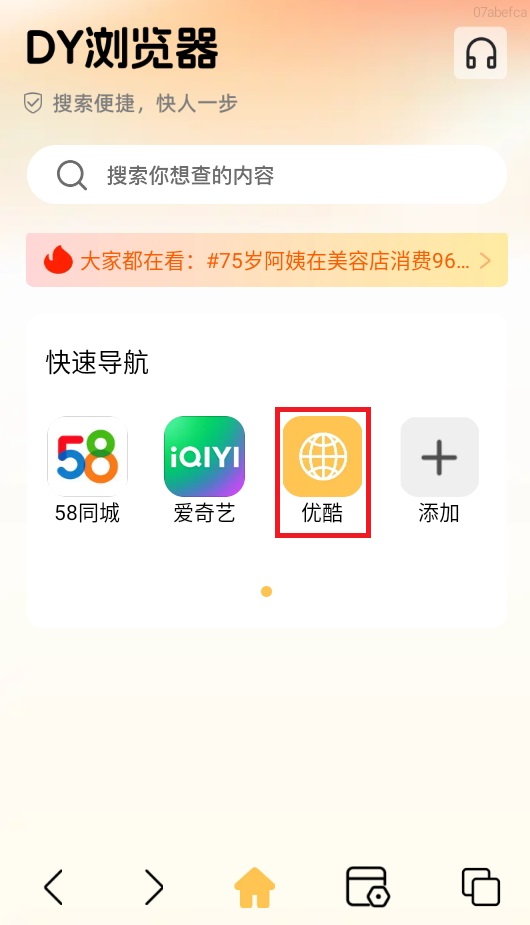dy浏览器手机版