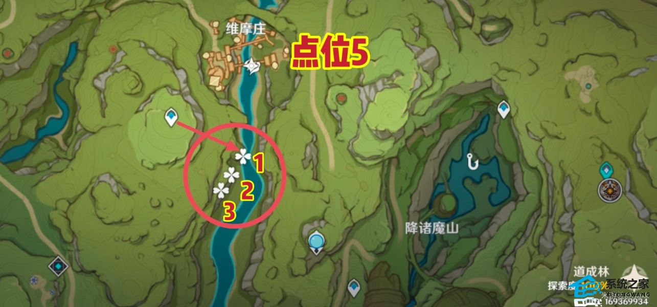 原神3.6劫波莲准确分布位置 劫波莲快速收集路线图大全(高效速刷)